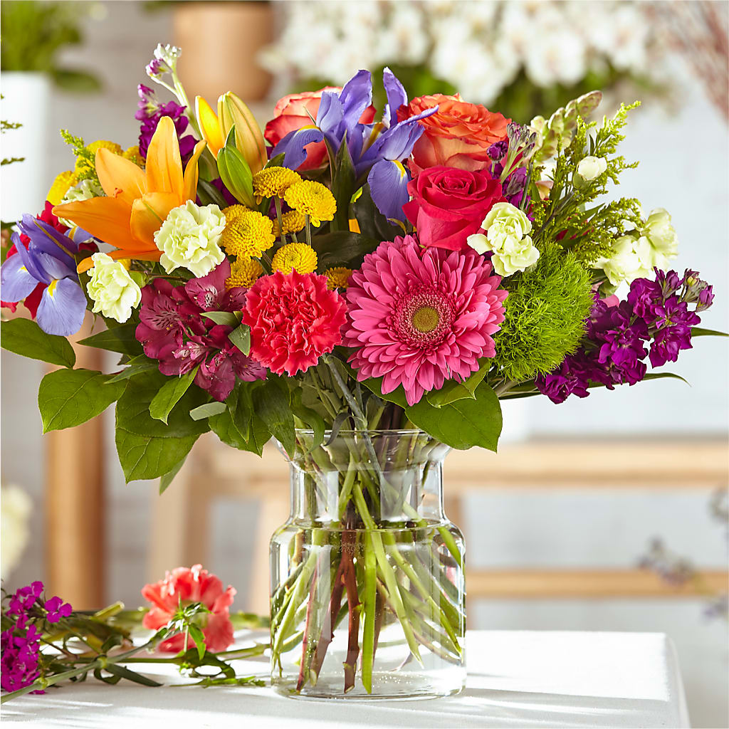 Bold & Bright – A Florist Original – Love Blossoms Florist, Lexington NC