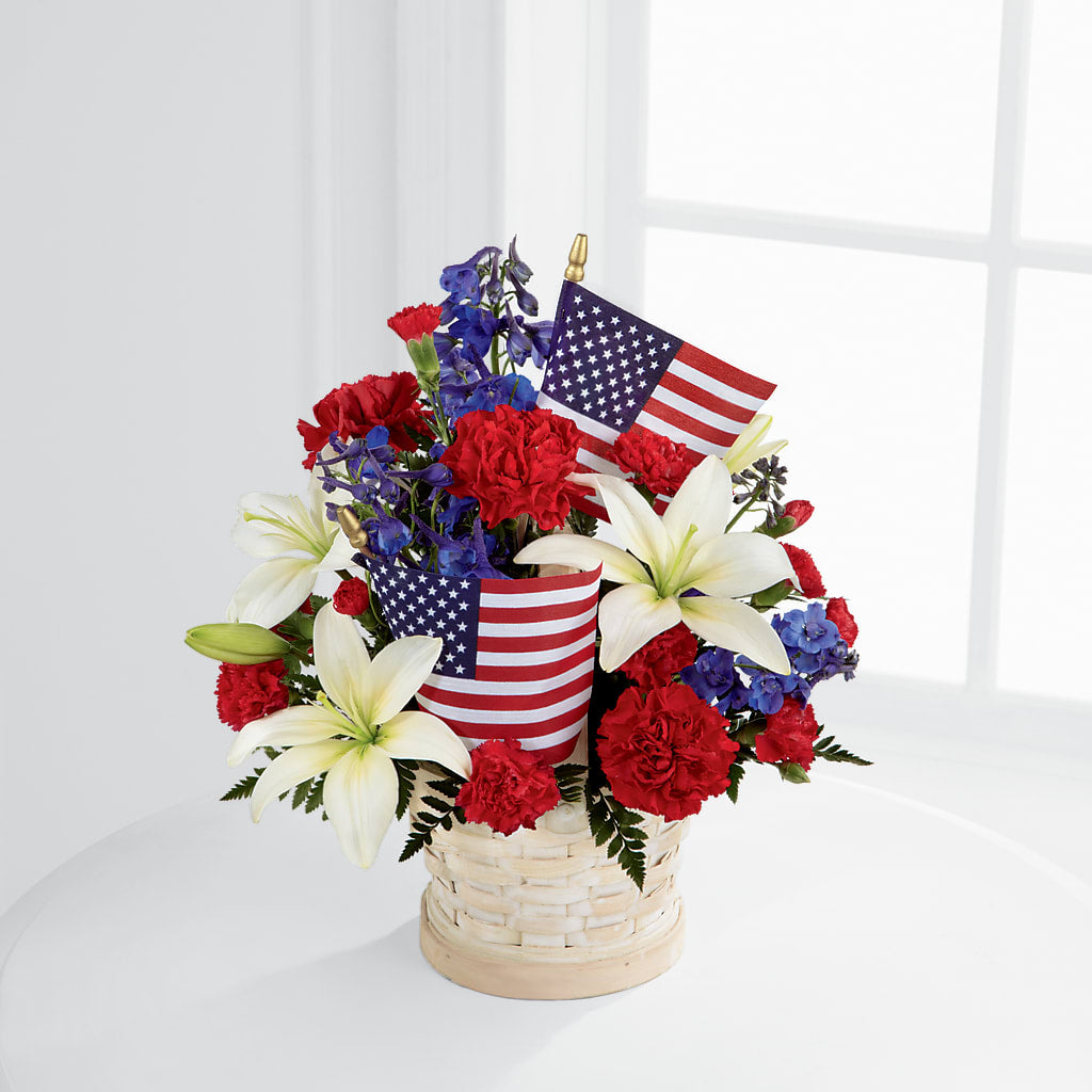 American Glory Bouquet – Love Blossoms Florist, Lexington NC