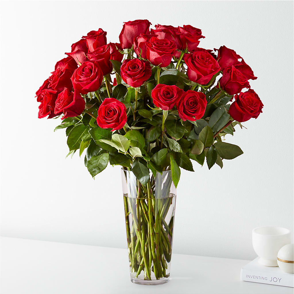 Long Stem Red Rose Bouquet – Love Blossoms Florist, Lexington NC