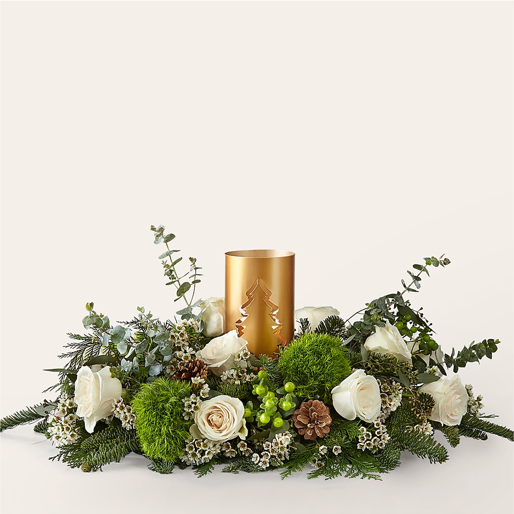 Chestnuts Roasting Centerpiece – Love Blossoms Florist, Lexington NC