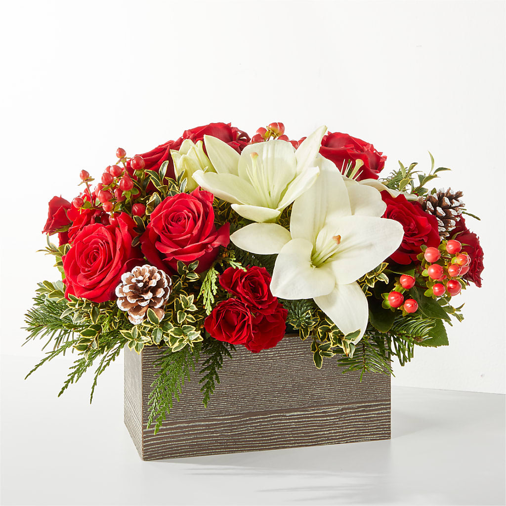 Snowy Wonderland Bouquet – Love Blossoms Florist, Lexington NC