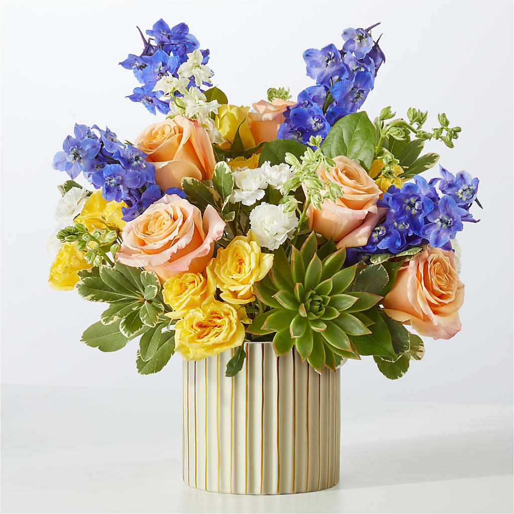 Cobalt Reverie Bouquet – Love Blossoms Florist, Lexington NC
