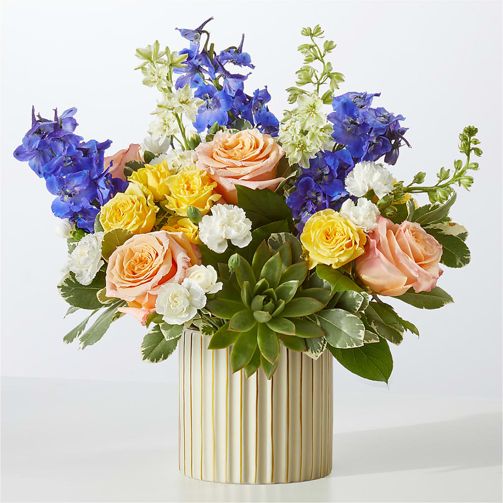 Cobalt Reverie Bouquet – Love Blossoms Florist, Lexington NC