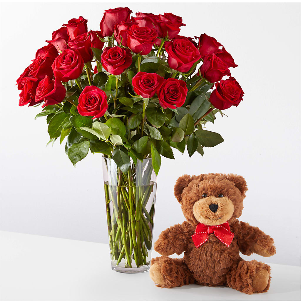 Romantic Long Stem Red Rose Bouquet Bundles – Love Blossoms Florist, Lexington NC
