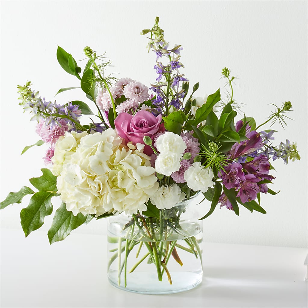 Violet Caress Bouquet – Love Blossoms Florist, Lexington NC