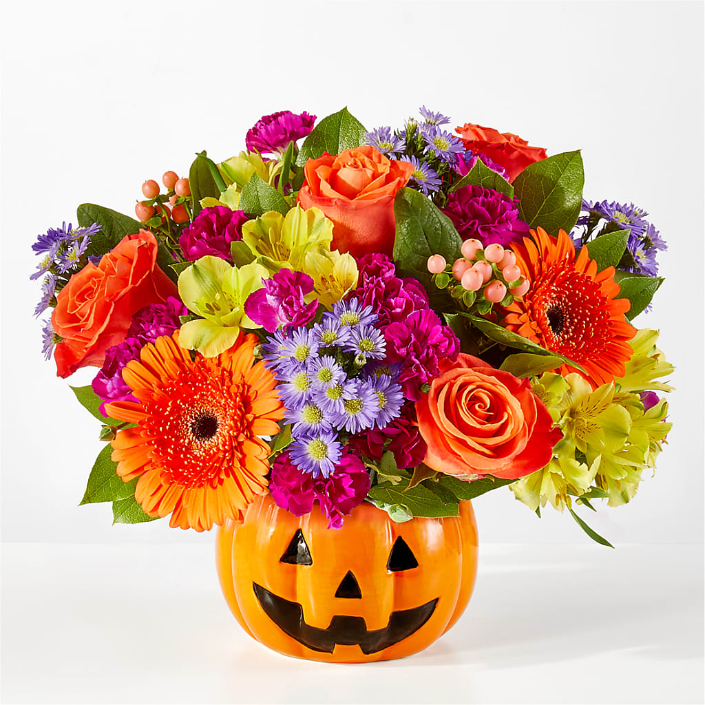 Tricks & Treats Pumpkin – Love Blossoms Florist, Lexington NC