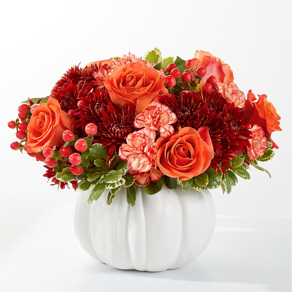 Autumn Air Pumpkin Bouquet – Love Blossoms Florist, Lexington NC