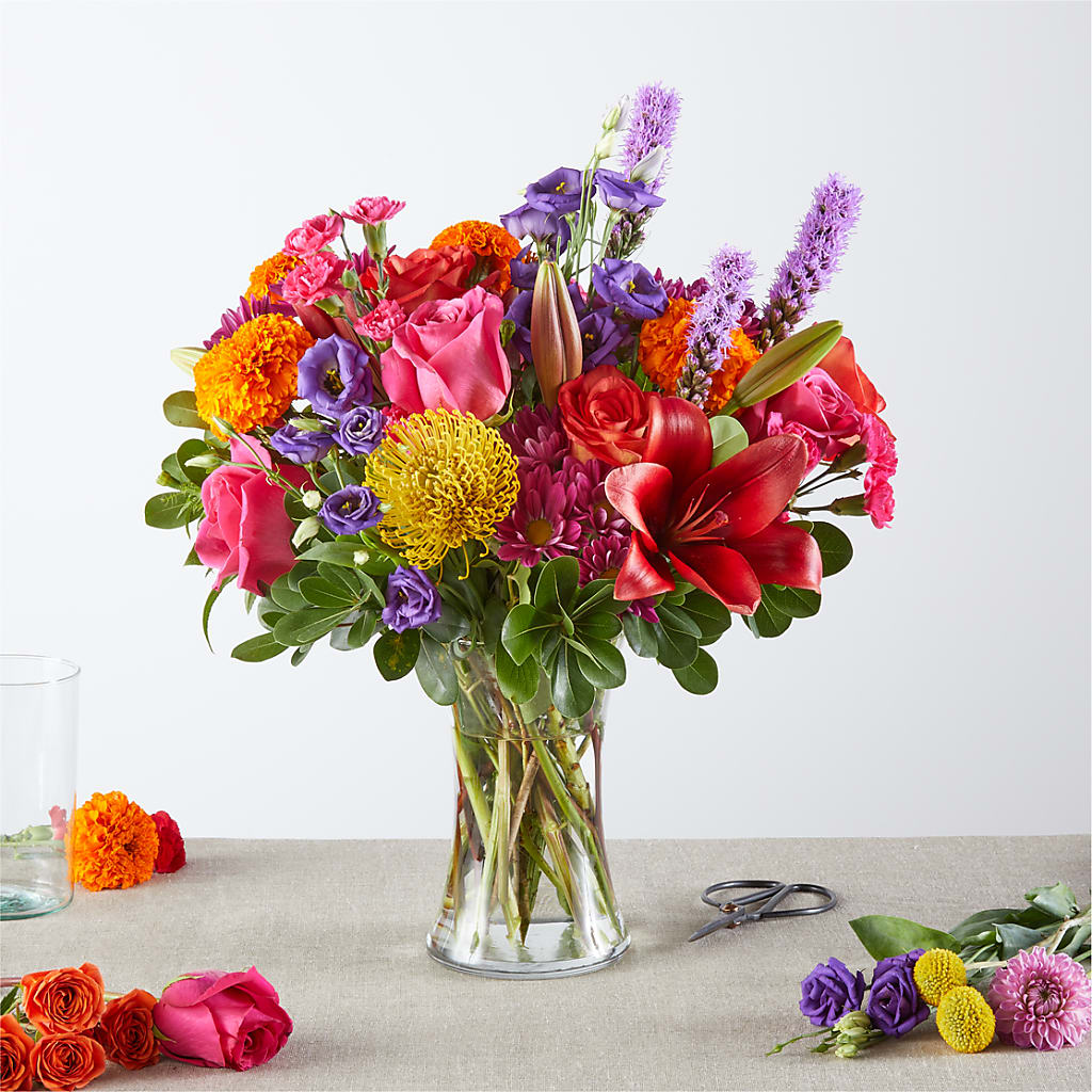 Feast of Color – A Florist Original – Love Blossoms Florist, Lexington NC