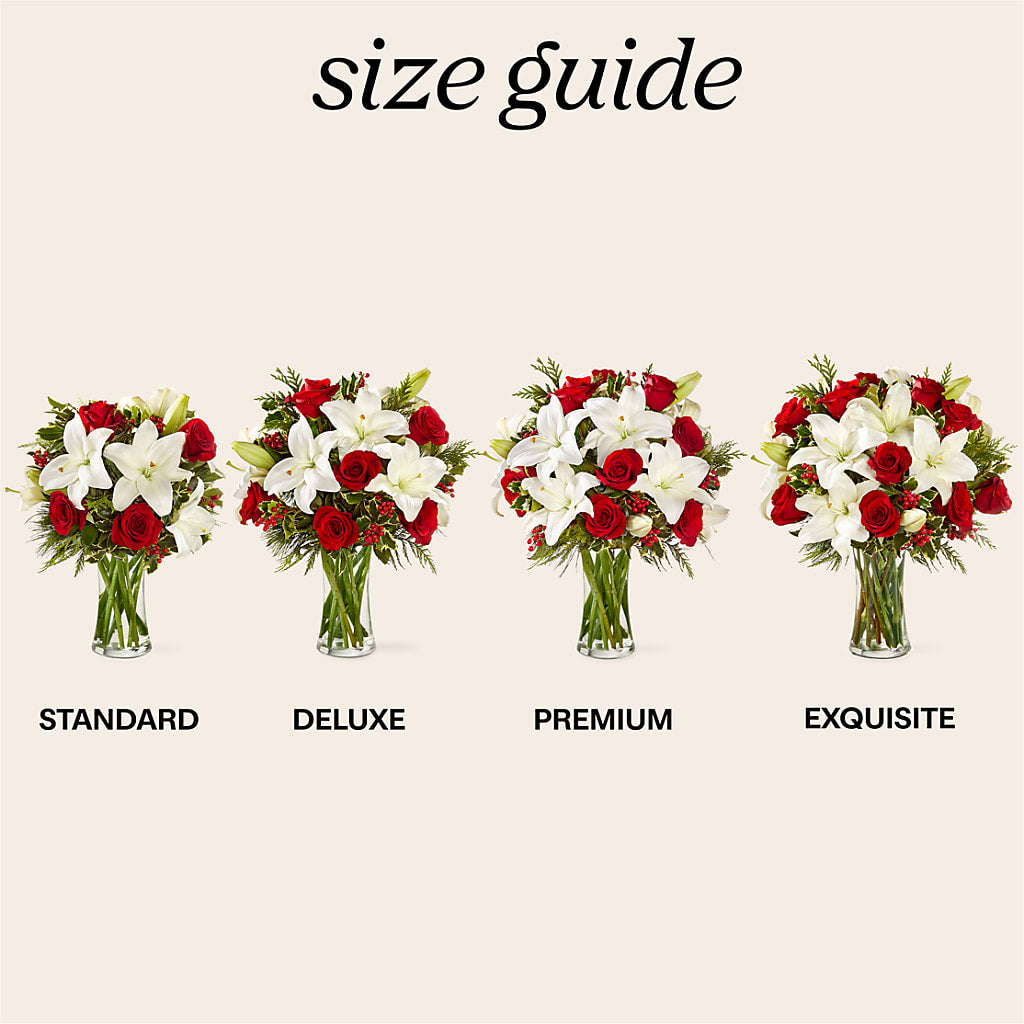 Sparkling Snowflakes Bouquet – Love Blossoms Florist, Lexington NC