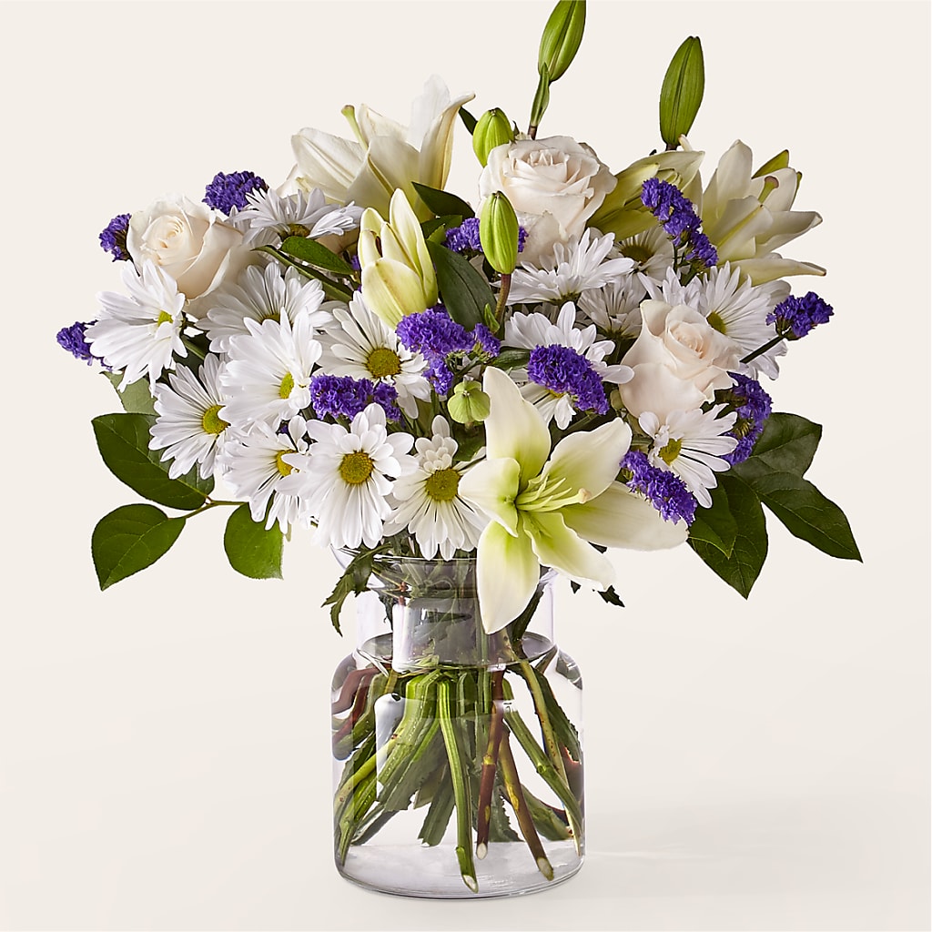 Beyond Blue Bouquet – Love Blossoms Florist, Lexington NC