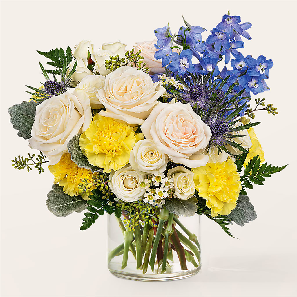 Lemon Sorbet Bouquet – Love Blossoms Florist, Lexington NC