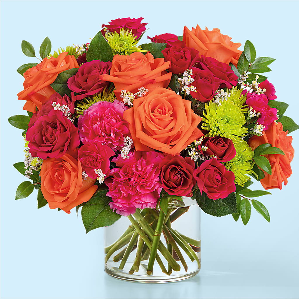 Colorful Carnival Bouquet – Love Blossoms Florist, Lexington NC
