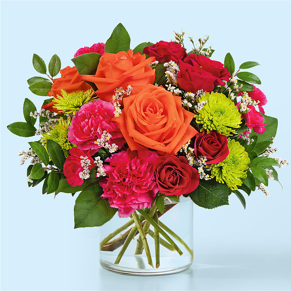 Colorful Carnival Bouquet – Love Blossoms Florist, Lexington NC