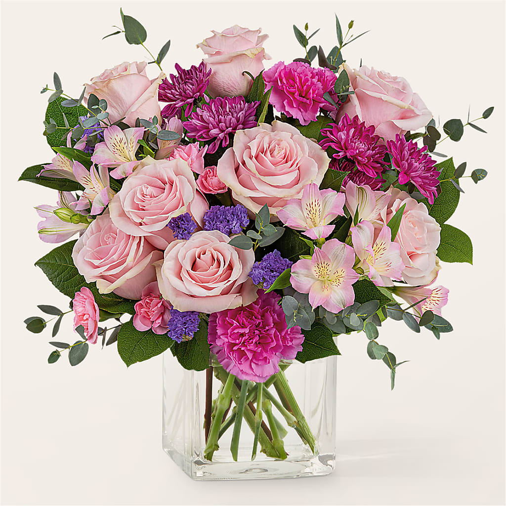 Rosy Radiance Bouquet – Love Blossoms Florist, Lexington NC