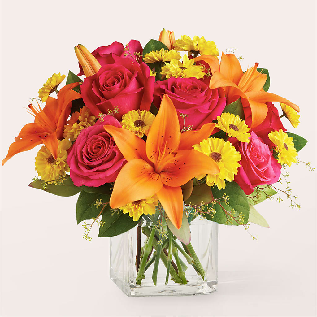 Neon Lights Bouquet – Love Blossoms Florist, Lexington NC