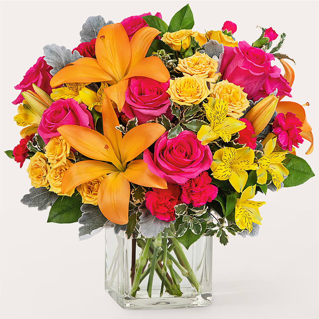 To the Tropics Bouquet – Love Blossoms Florist, Lexington NC