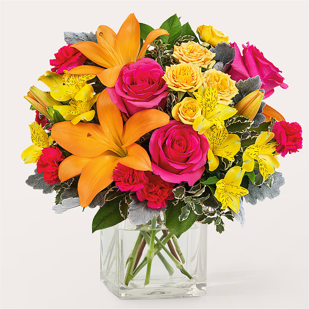 To the Tropics Bouquet – Love Blossoms Florist, Lexington NC