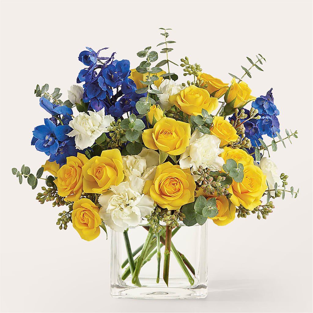 Sparkling Citrine Bouquet – Love Blossoms Florist, Lexington NC