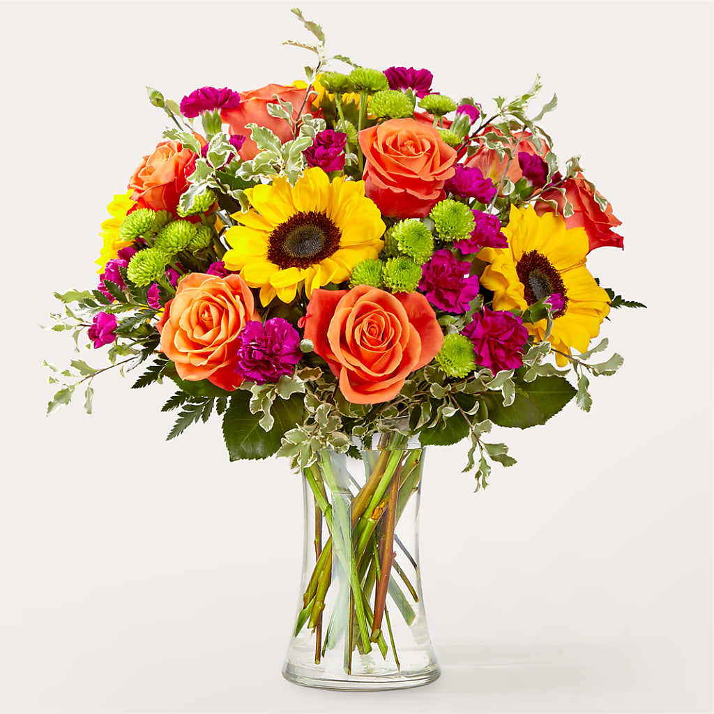 Warmth & Light Bouquet – Love Blossoms Florist, Lexington NC