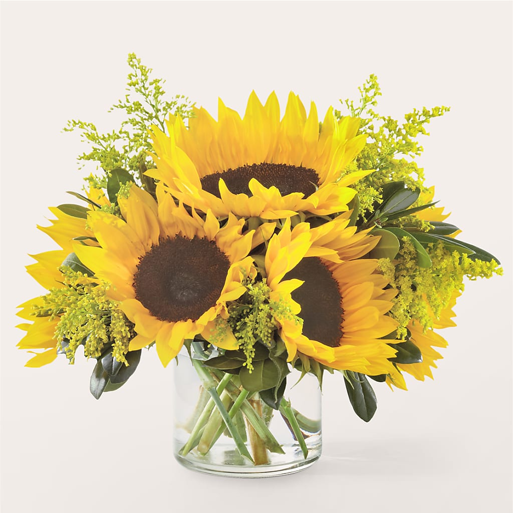 Beaming Sunflower Bouquet – Love Blossoms Florist, Lexington NC