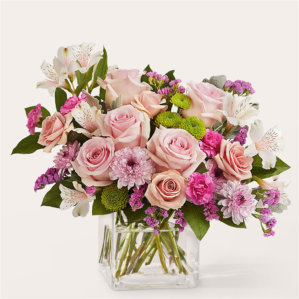 Pink Suede Bouquet – Love Blossoms Florist, Lexington NC
