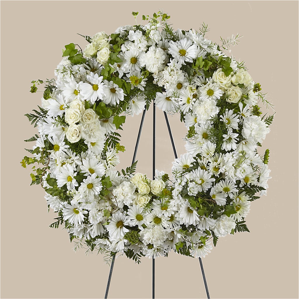 Faithful Wishes Wreath – Love Blossoms Florist, Lexington NC