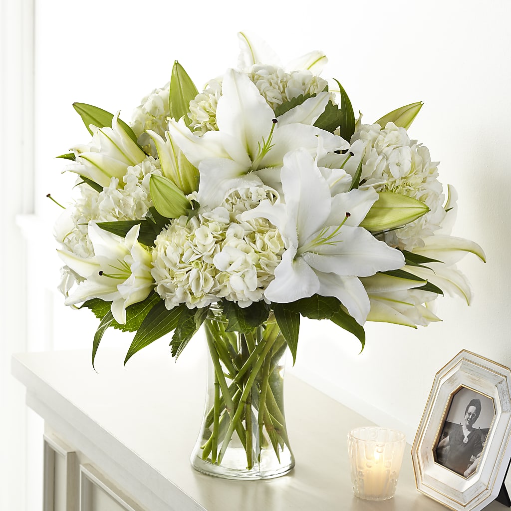 Compassionate Lily Bouquet – Love Blossoms Florist, Lexington NC