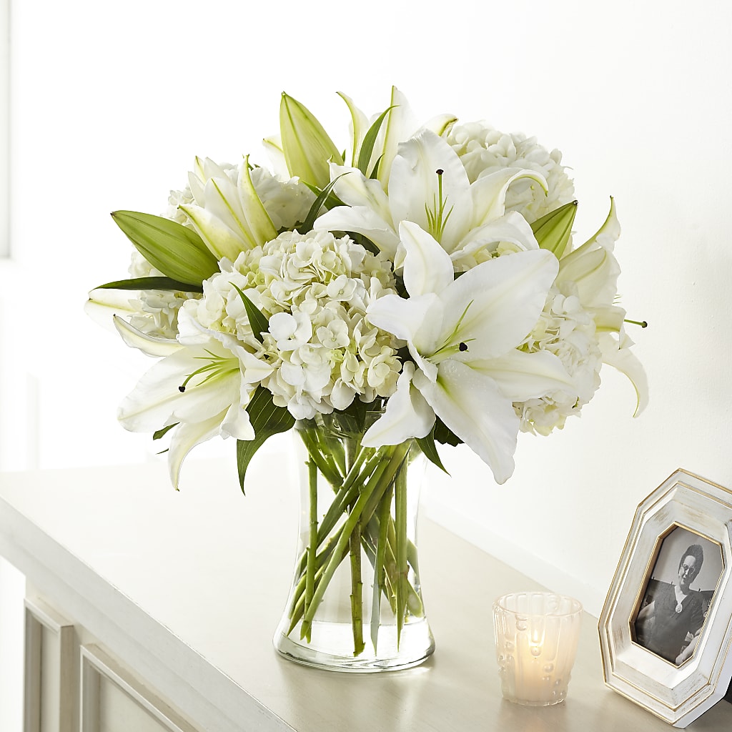 Compassionate Lily Bouquet – Love Blossoms Florist, Lexington NC