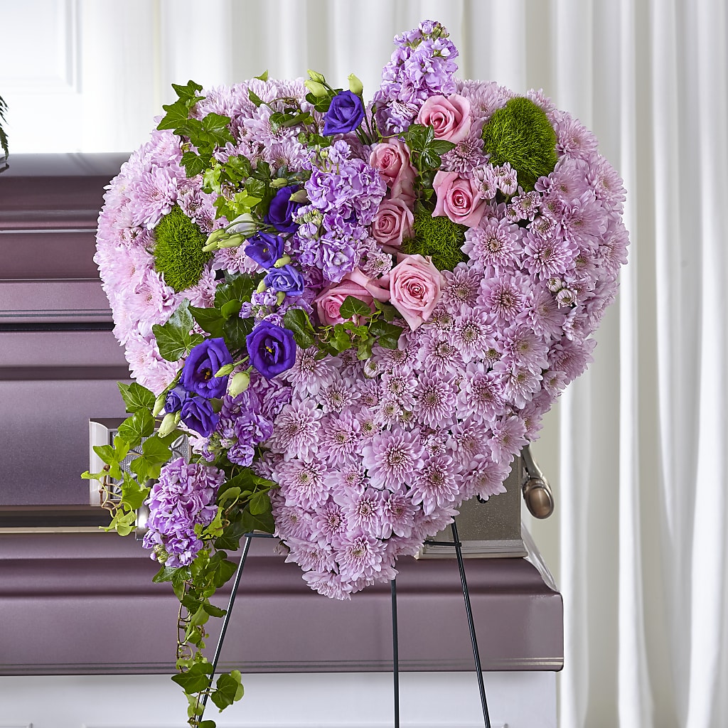 Treasured Love Standing Heart – Love Blossoms Florist, Lexington NC