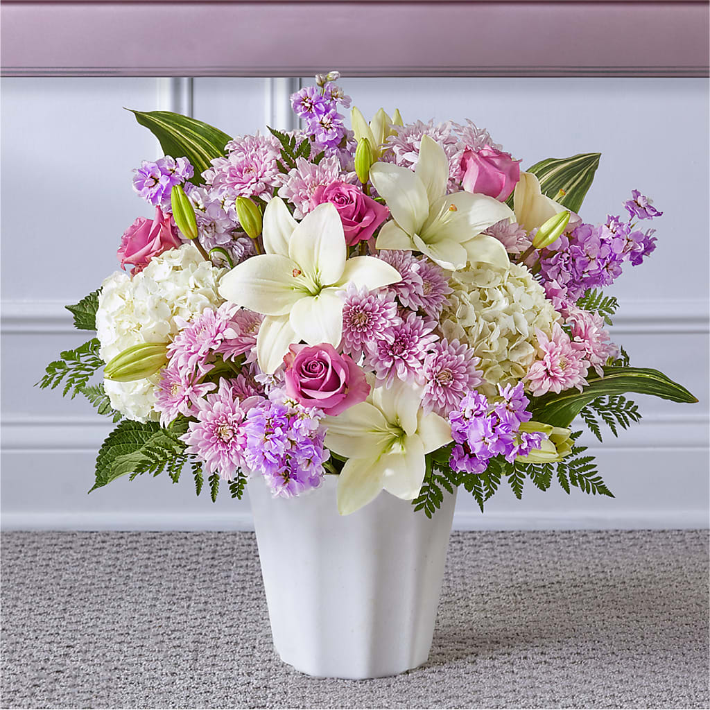 Heaven Sent Floor Basket – Love Blossoms Florist, Lexington NC