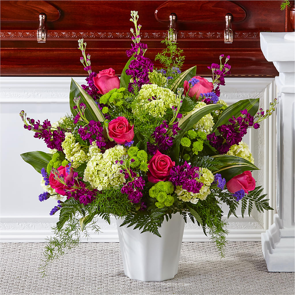 Beautiful Horizons Floor Basket – Love Blossoms Florist, Lexington NC