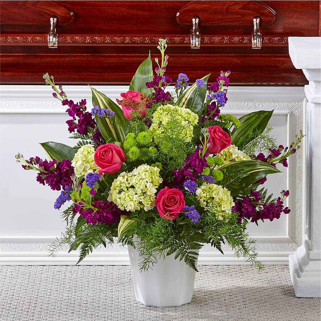 Beautiful Horizons Floor Basket – Love Blossoms Florist, Lexington NC