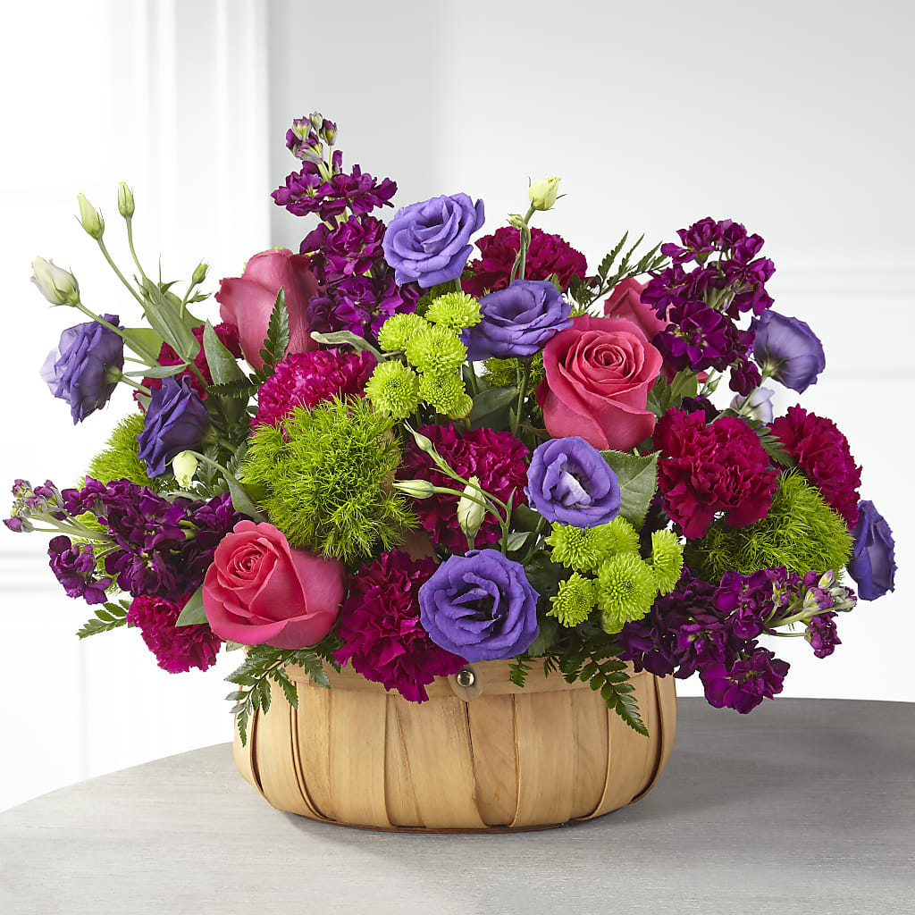 Serene Sanctuary Basket – Love Blossoms Florist, Lexington NC