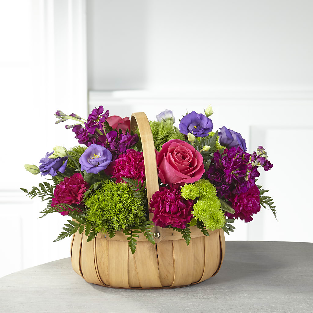 Serene Sanctuary Basket – Love Blossoms Florist, Lexington NC