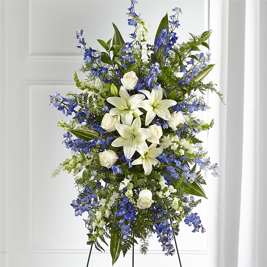 Faithful Friend Standing Spray – Love Blossoms Florist, Lexington NC