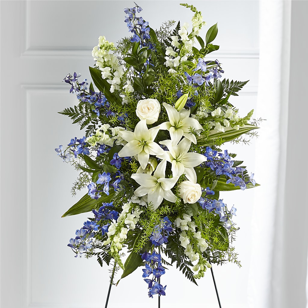Faithful Friend Standing Spray – Love Blossoms Florist, Lexington NC
