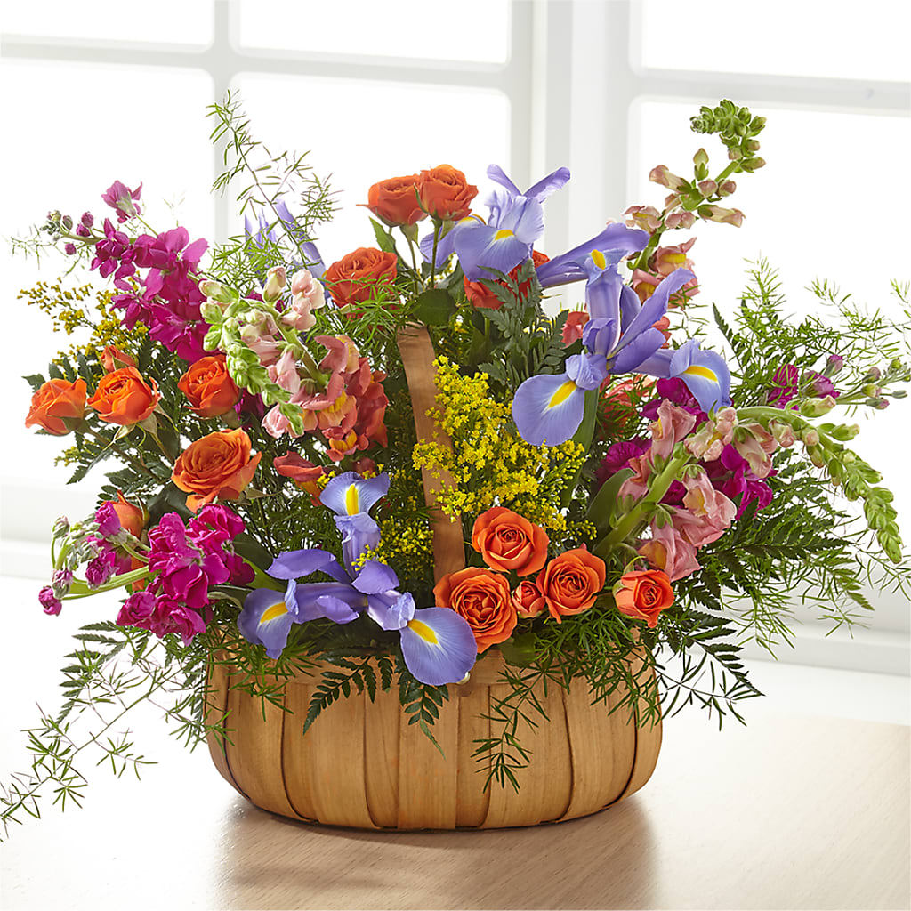 Garden of Life Basket – Love Blossoms Florist, Lexington NC