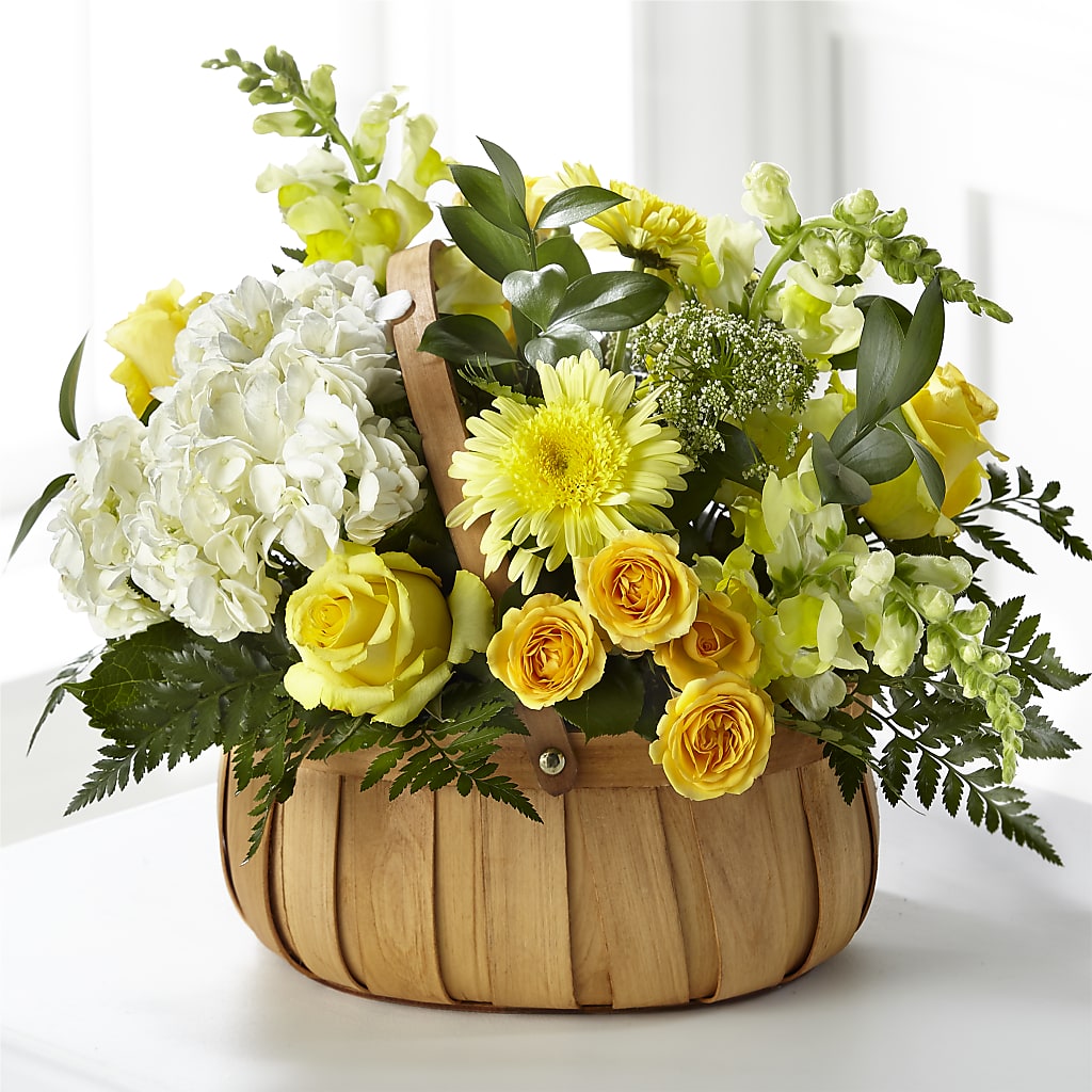 Rustic Remembrance Basket – Love Blossoms Florist, Lexington NC