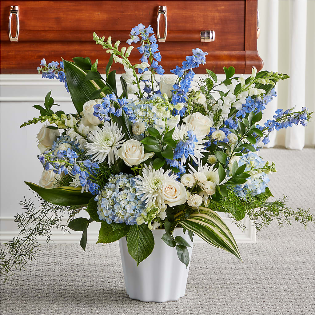 Everlasting Memories Floor Basket – Love Blossoms Florist, Lexington NC