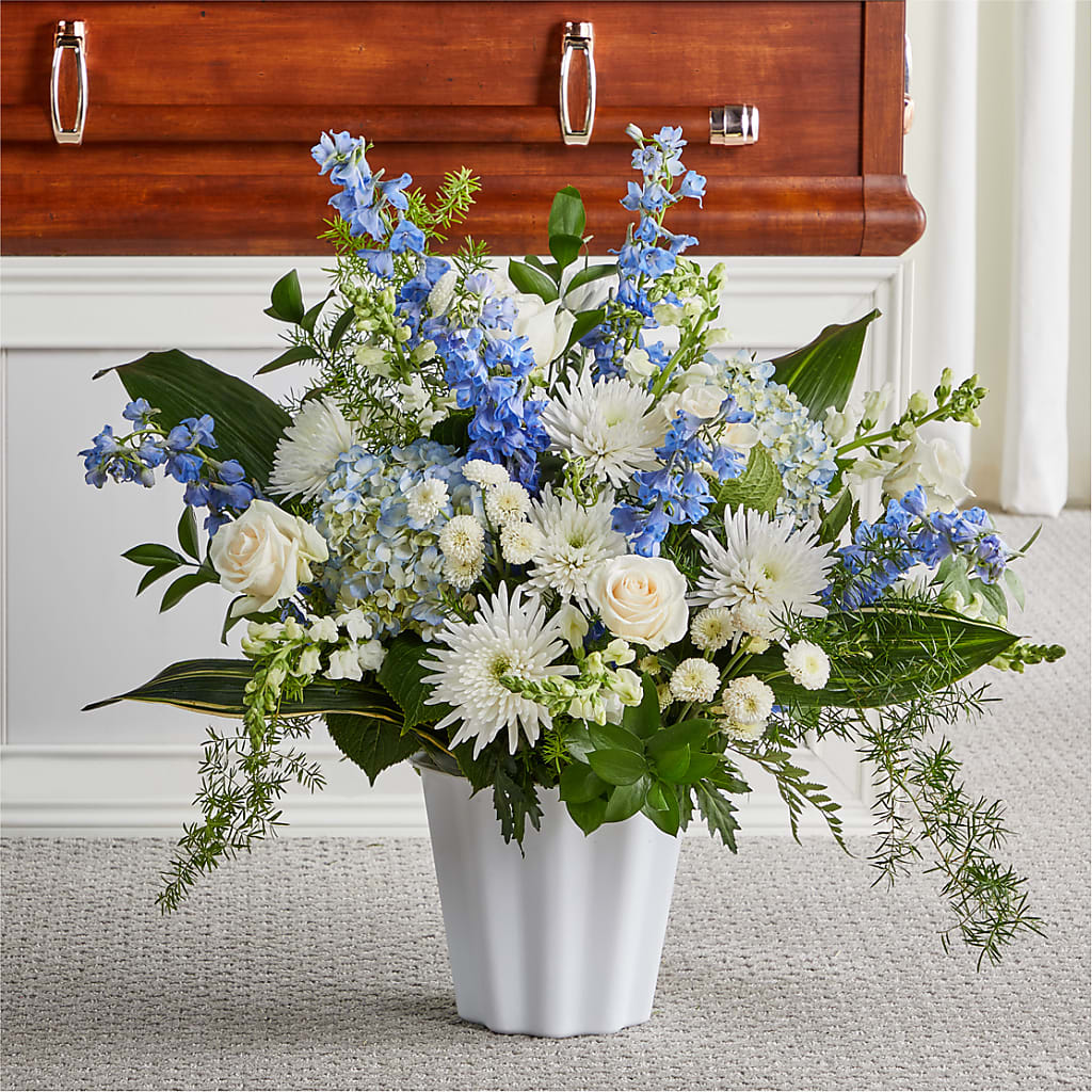 Everlasting Memories Floor Basket – Love Blossoms Florist, Lexington NC