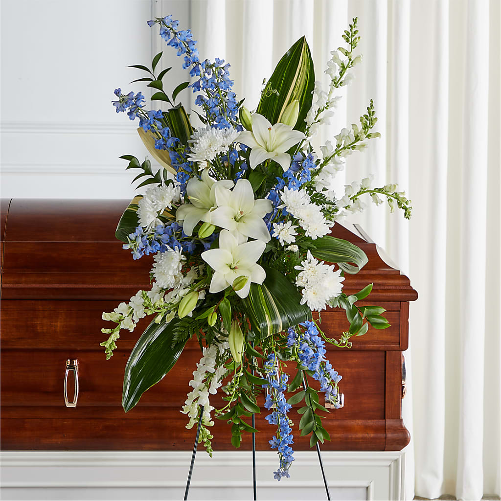 Eternal Impressions Standing Spray – Love Blossoms Florist, Lexington NC