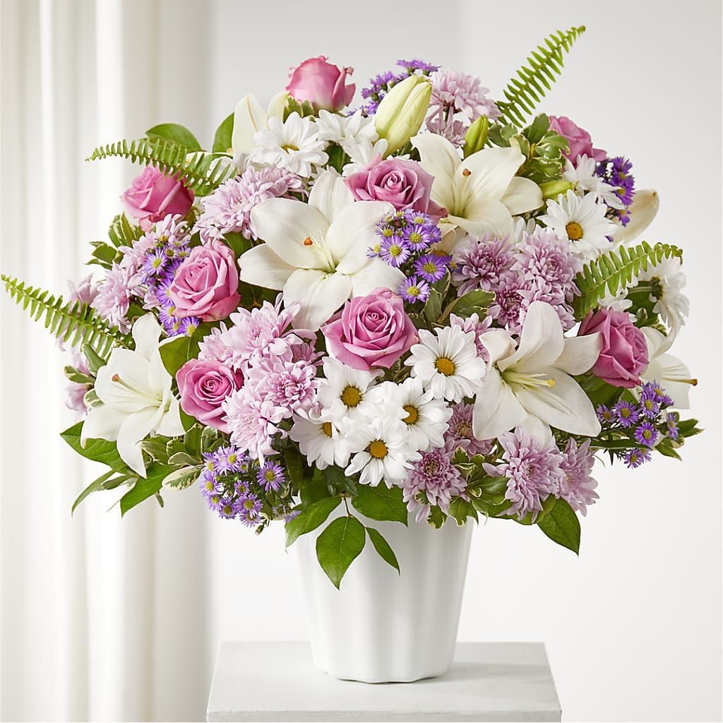Warmest Thoughts Tabletop Basket – Love Blossoms Florist, Lexington NC