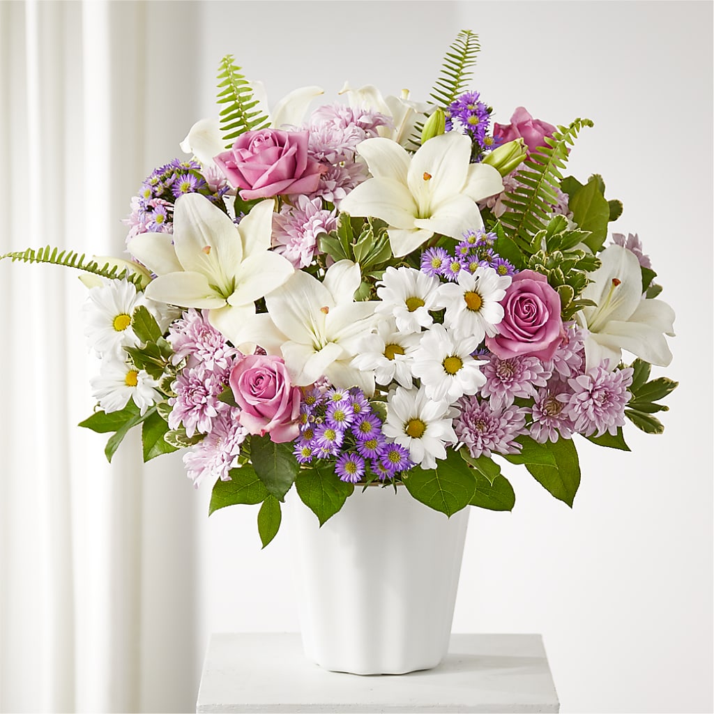 Warmest Thoughts Tabletop Basket – Love Blossoms Florist, Lexington NC