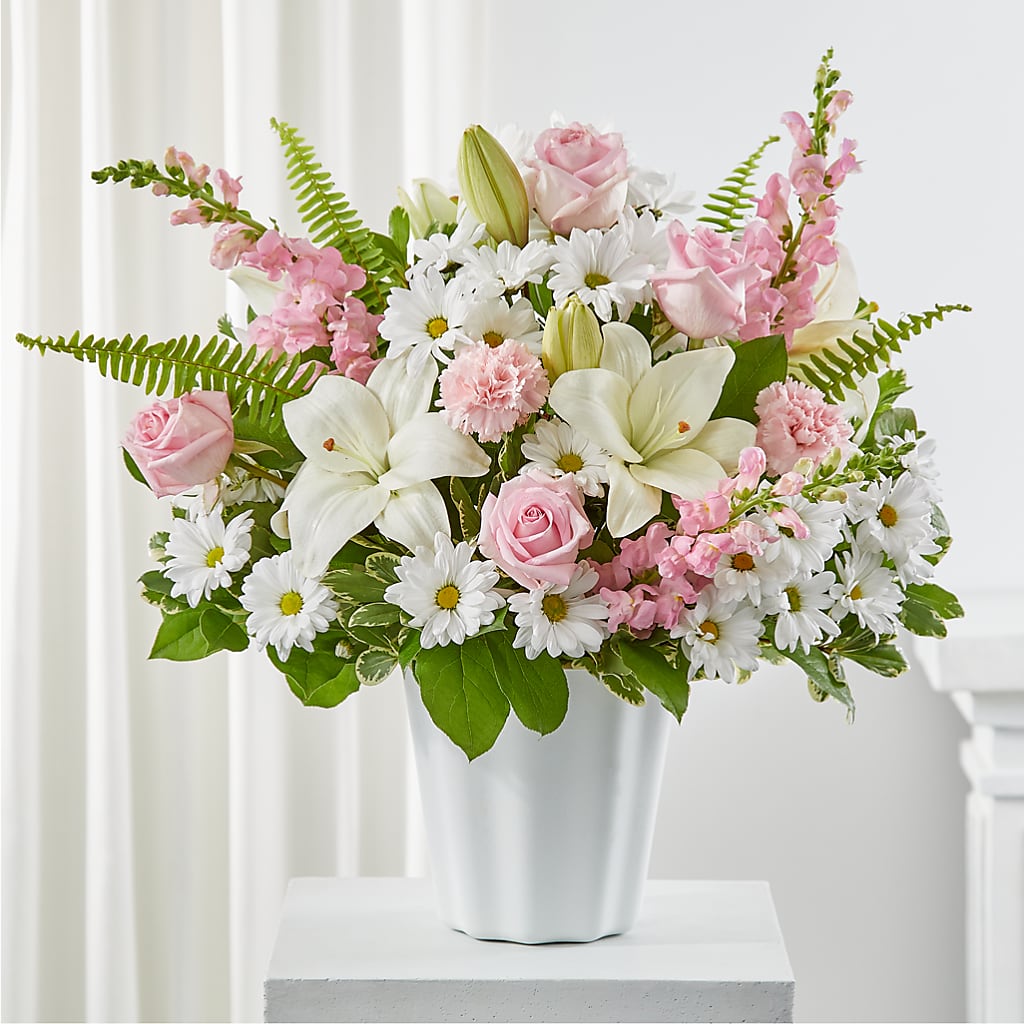 Soft Touch Tabletop Basket – Love Blossoms Florist, Lexington NC