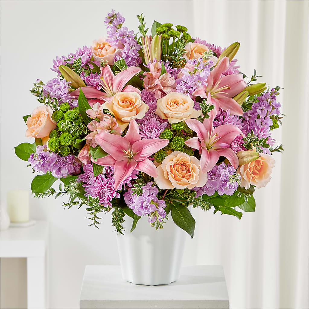 Supportive Embrace Tabletop Basket – Love Blossoms Florist, Lexington NC
