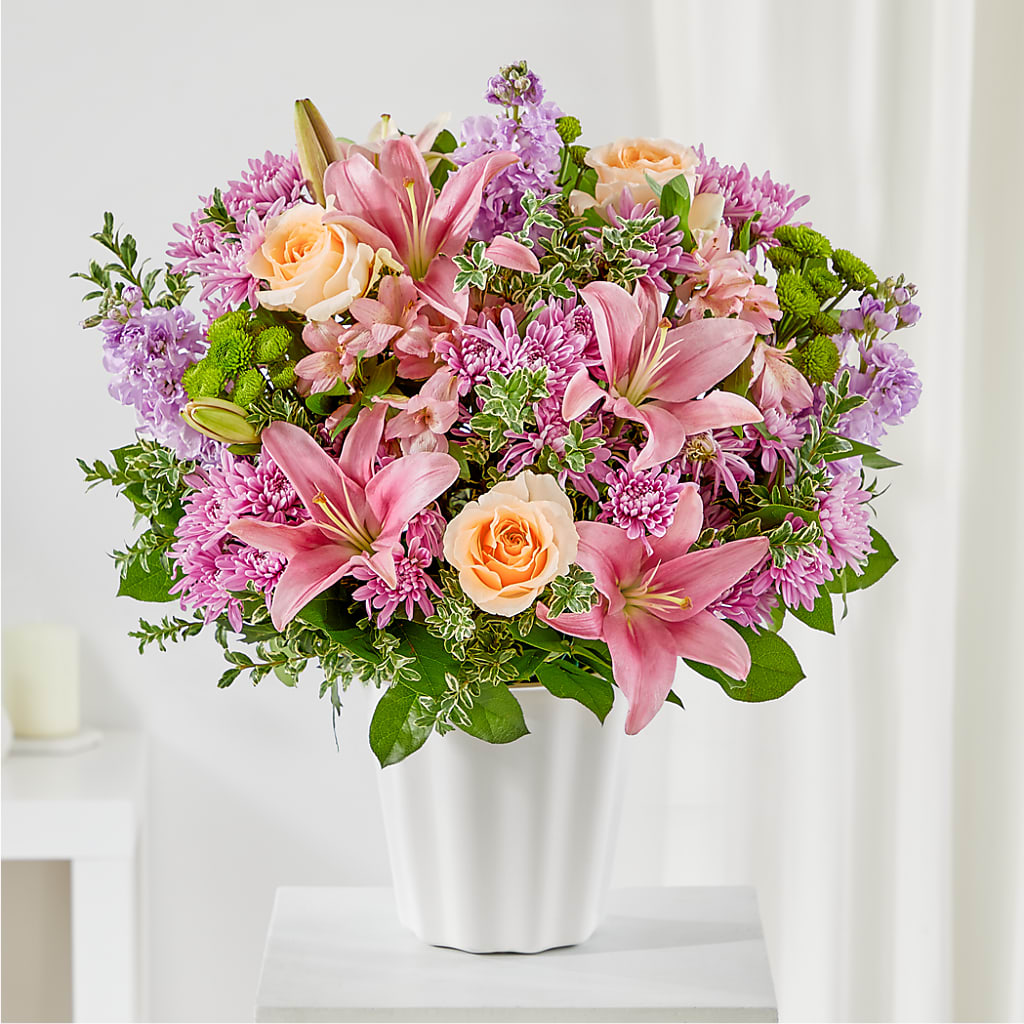 Supportive Embrace Tabletop Basket – Love Blossoms Florist, Lexington NC