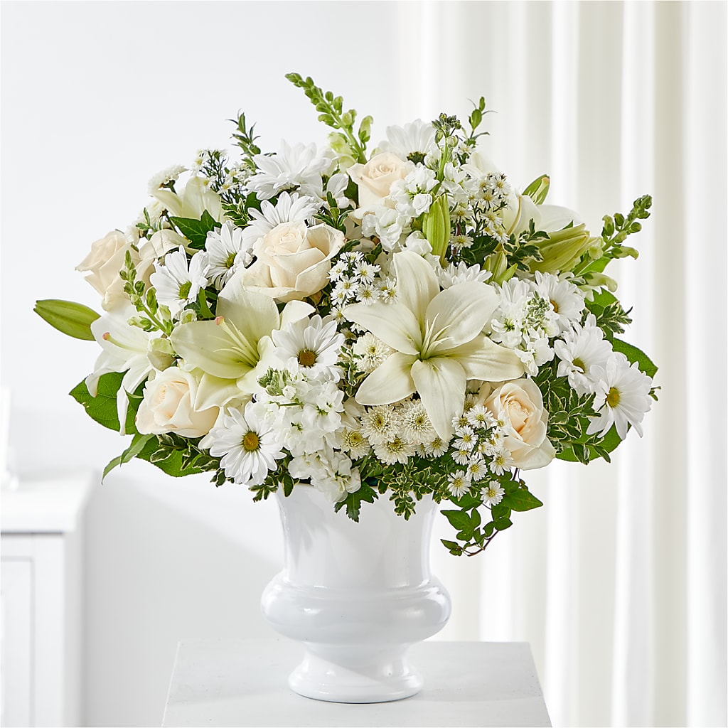 Uplifting Urn Arrangement – Love Blossoms Florist, Lexington NC