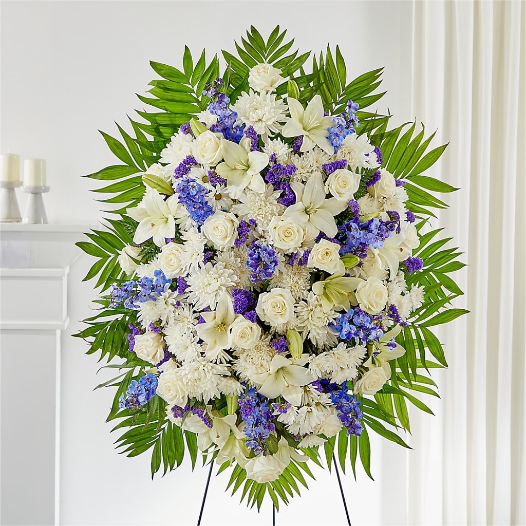At Rest Standing Spray – Love Blossoms Florist, Lexington NC