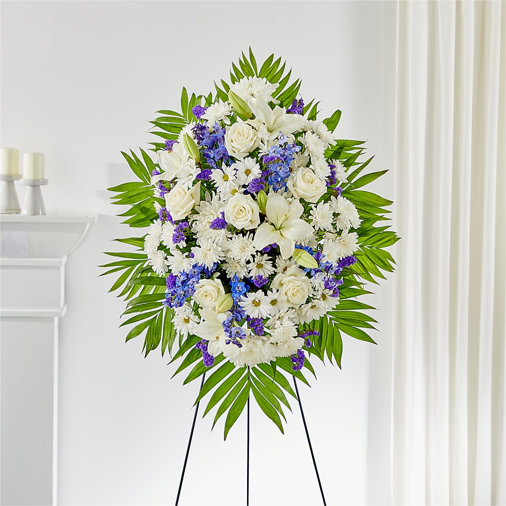 At Rest Standing Spray – Love Blossoms Florist, Lexington NC