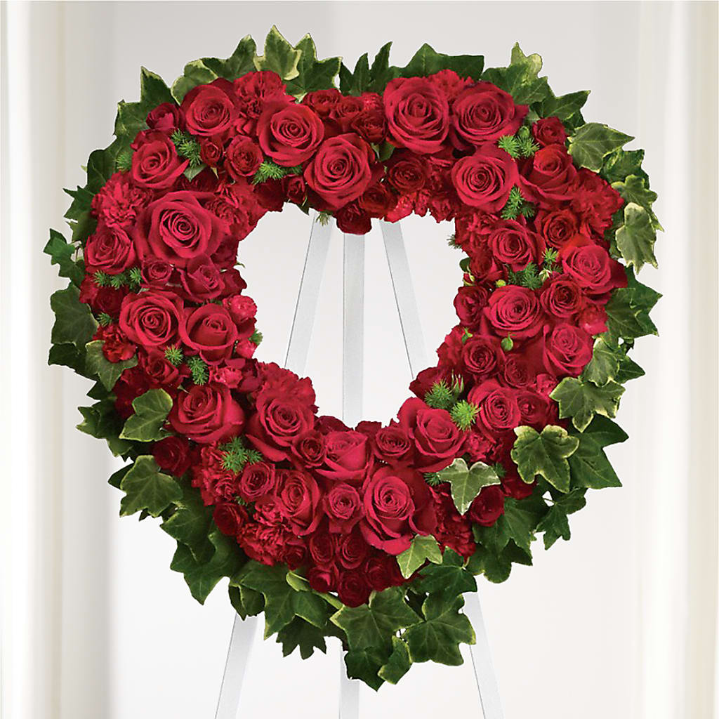 Wholehearted Standing Spray – Love Blossoms Florist, Lexington NC